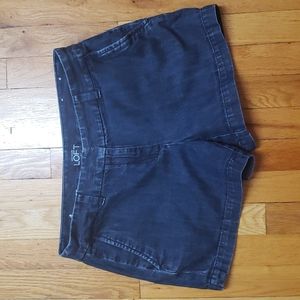 LOFT Dark Blue Jean Shorts